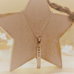 Hand Stamped Sterling Silver